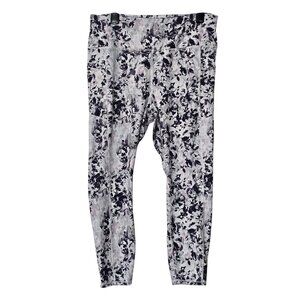 Gaiam Women's Lavender Elastic Waist Athletic High Rise Leggings Size XL